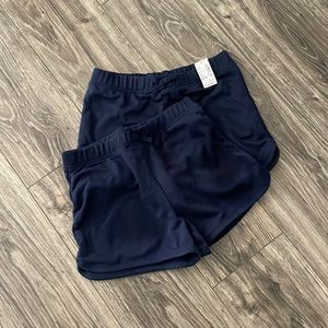 The Children’s Place girl’s uniform active shorts- 2 pairs